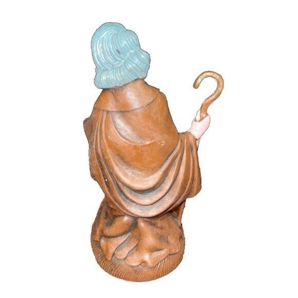 VINTAGE Christmas Nativity/Manger Replacement Figurine St. Joseph Made In Italy - Picture 2 of 2